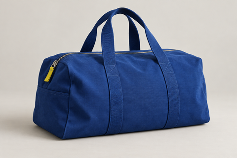 Illustrative canvas bag storefront